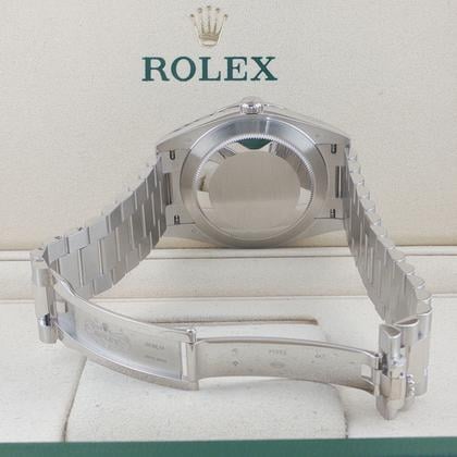 Rolex Day-Date 40 228396TBR Ice Blue Baguette Dial