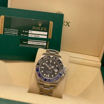 Rolex GMT-Master II Batman 116710BLNR