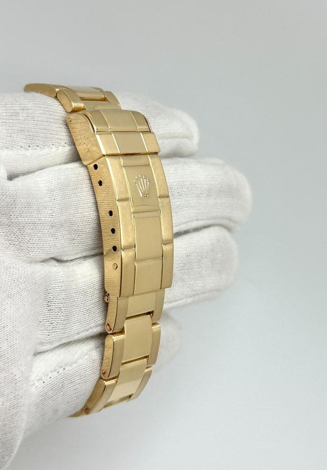 Rolex Submariner Date 16618 Blue Dial Blue Bezel 18K Yellow Gold 2006