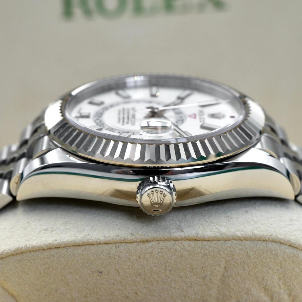 Rolex Sky-Dweller White Dial Jubilee Bracelet 326934 Full Set 2022