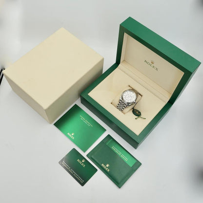 Rolex Sky-Dweller White Dial Jubilee Bracelet 326934 Full Set 2022