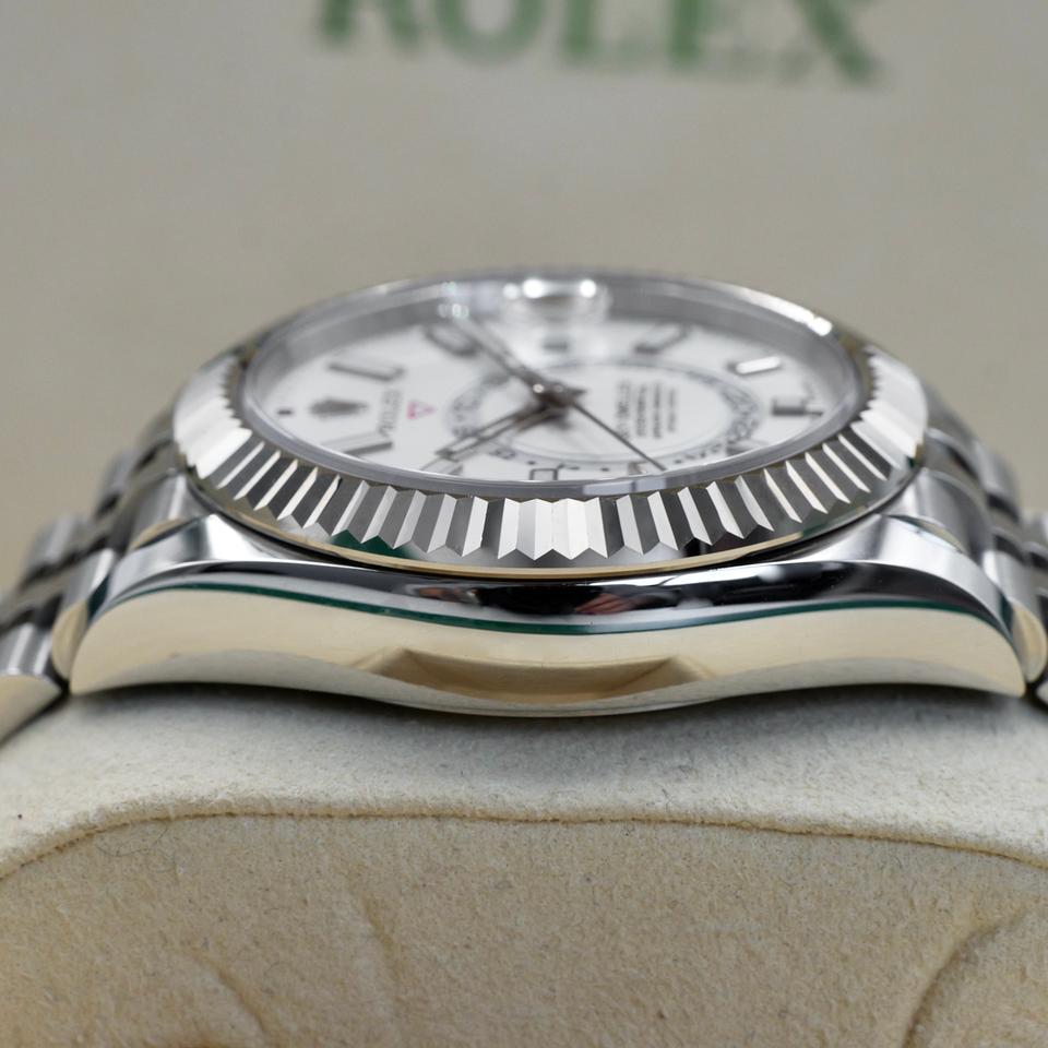 Rolex Sky-Dweller White Dial Jubilee Bracelet 326934 Full Set 2022