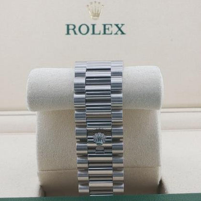 Rolex Day-Date 40 228396TBR Ice Blue Baguette Dial