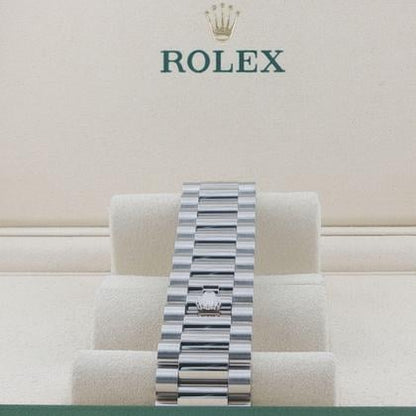 Rolex Day-Date 40 228396TBR Ice Blue Baguette Dial