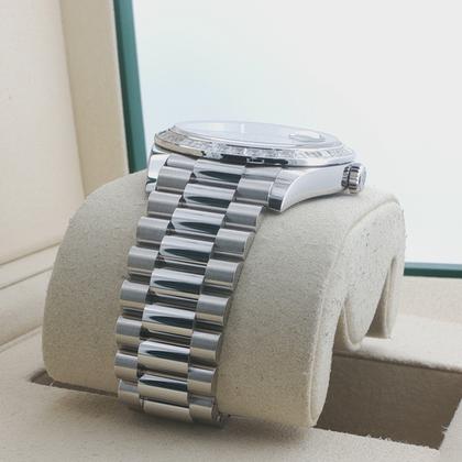 Rolex Day-Date 40 228396TBR Ice Blue Baguette Dial