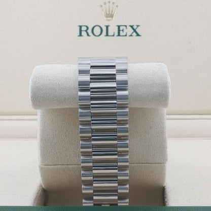 Rolex Day-Date 40 228396TBR Ice Blue Baguette Dial