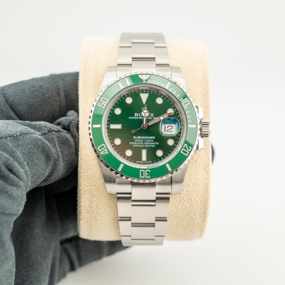 Rolex Submariner Date Hulk 116610LV Green Dial