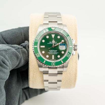 Rolex Submariner Date Hulk 116610LV Green Dial