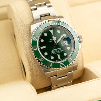 Rolex Submariner Date Hulk 116610LV Green Dial