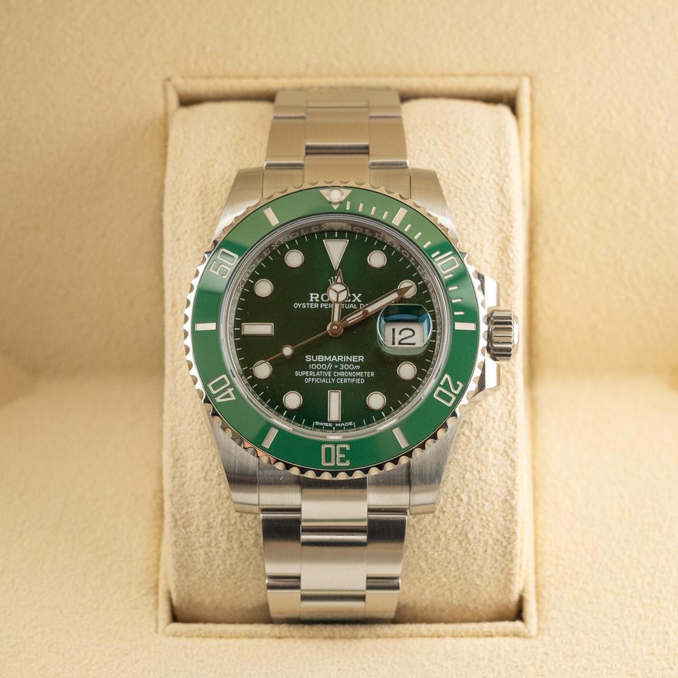 Rolex Submariner Date Hulk 116610LV Green Dial