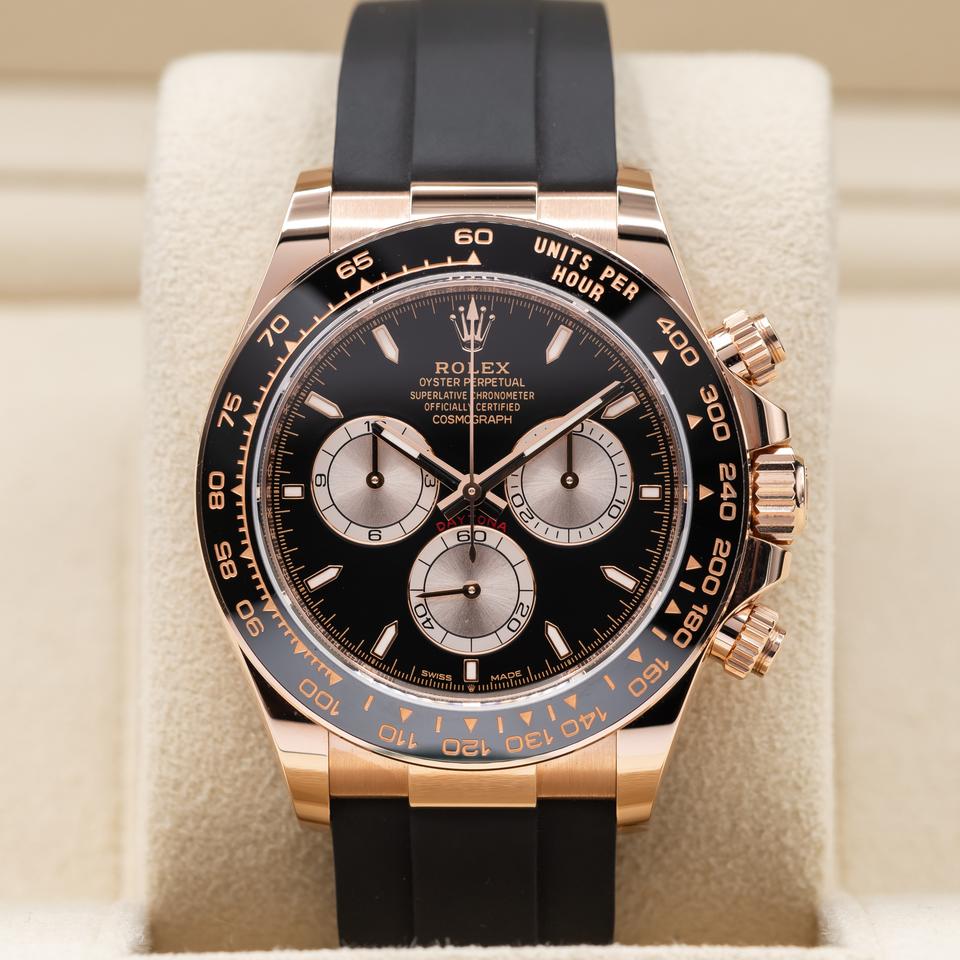 Rolex Daytona 126515LN Rose Gold Black Dial