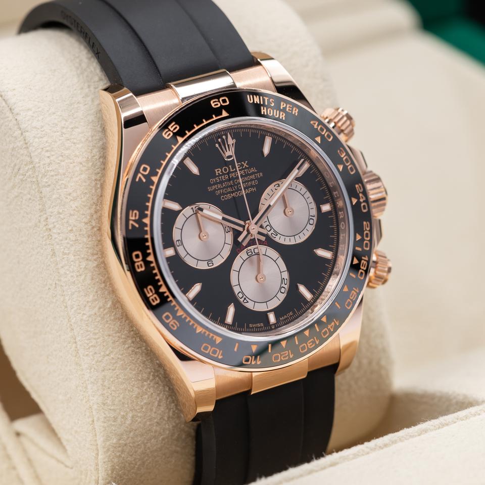 Rolex Daytona 126515LN Rose Gold Black Dial
