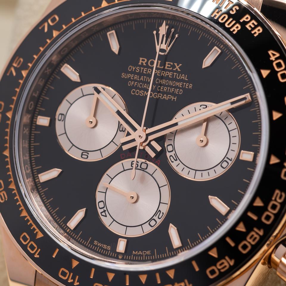 Rolex Daytona 126515LN Rose Gold Black Dial