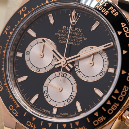 Rolex Daytona 126515LN Rose Gold Black Dial