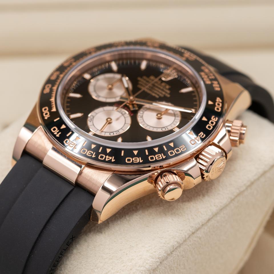 Rolex Daytona 126515LN Rose Gold Black Dial