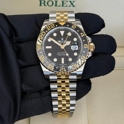 Rolex GMT-Master II 40mm Black Dial Two Tone Jubilee 126713GRNR 2026 Full Set