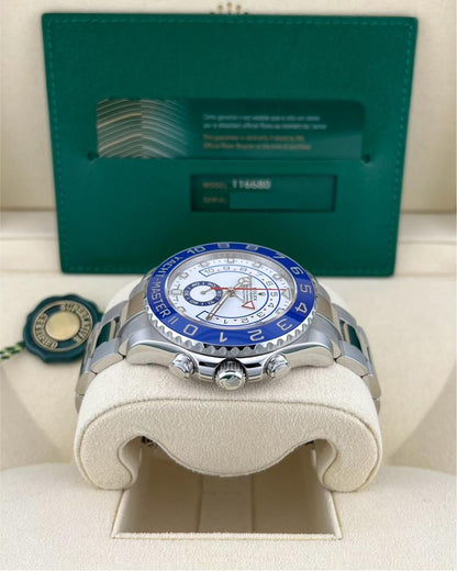 Rolex Yacht-Master II 44mm White Dial Steel 116680 2020 Full Set