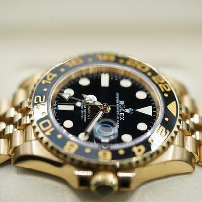 Rolex GMT-Master II Zombie Black Dial Yellow Gold Jubilee 126718GRNR 2025 Full Set
