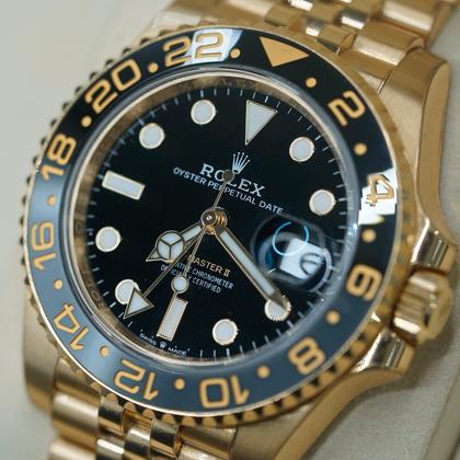 Rolex GMT-Master II Zombie Black Dial Yellow Gold Jubilee 126718GRNR 2025 Full Set