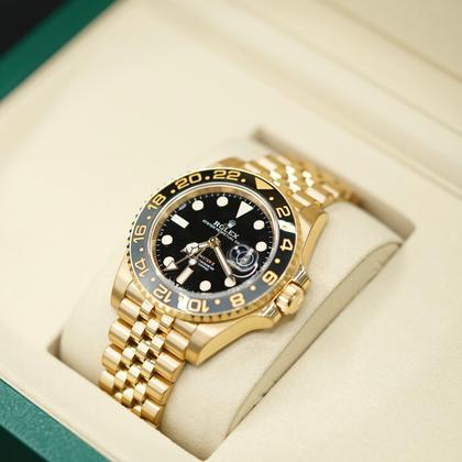 Rolex GMT-Master II Zombie Black Dial Yellow Gold Jubilee 126718GRNR 2025 Full Set