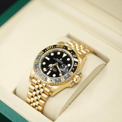 Rolex GMT-Master II Zombie Black Dial Yellow Gold Jubilee 126718GRNR 2025 Full Set