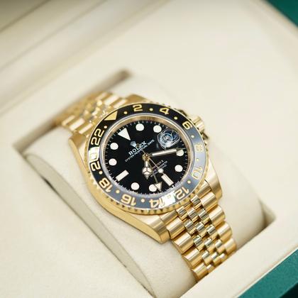 Rolex GMT-Master II Zombie Black Dial Yellow Gold Jubilee 126718GRNR 2025 Full Set