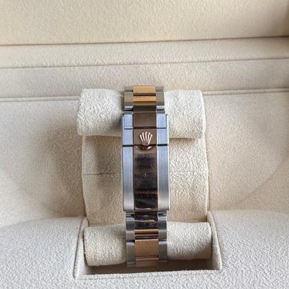 Rolex Yacht-Master II 44mm Two Tone Gold Steel White Dial 116681 2017