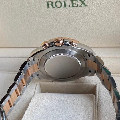 Rolex Yacht-Master II 44mm Two Tone Gold Steel White Dial 116681 2017